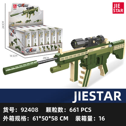 JIESTAR Gun Model Building Block Set 92408 SKU image - 92408-sku.jpg