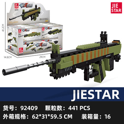 JIESTAR Gun Model Building Block Set 92409 SKU image - 92409-sku.jpg
