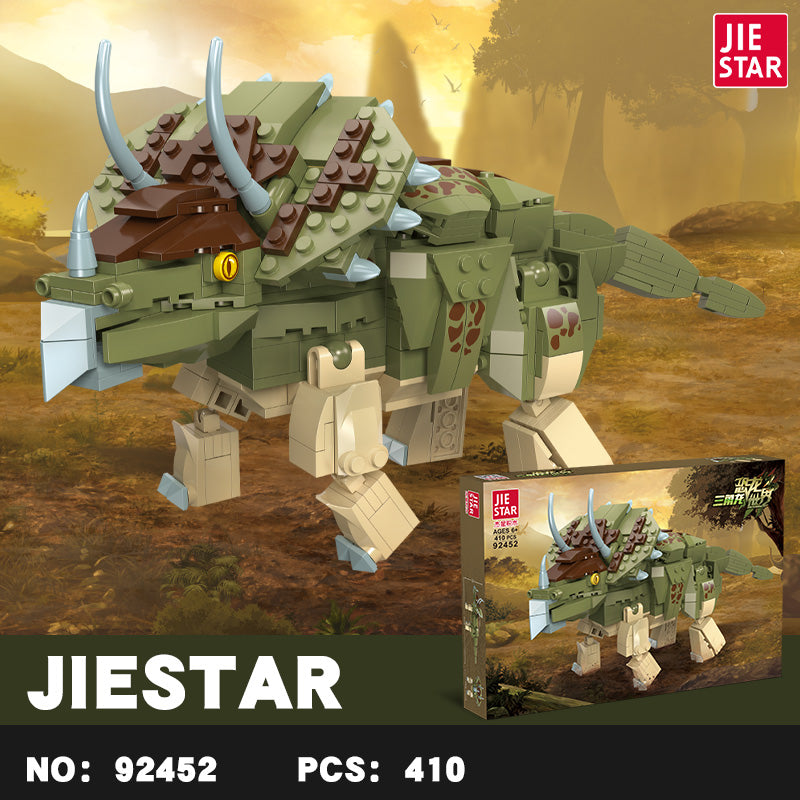 JIESTAR Dinosaur Building Block Set 4-Pack SKU image - 92452-sku.jpg