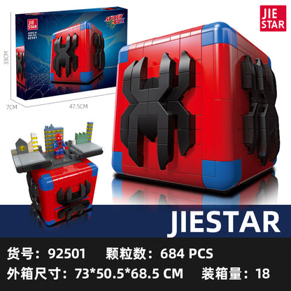 JIESTAR Spider-Box Building Block Set SKU image - 92501-sku.jpg