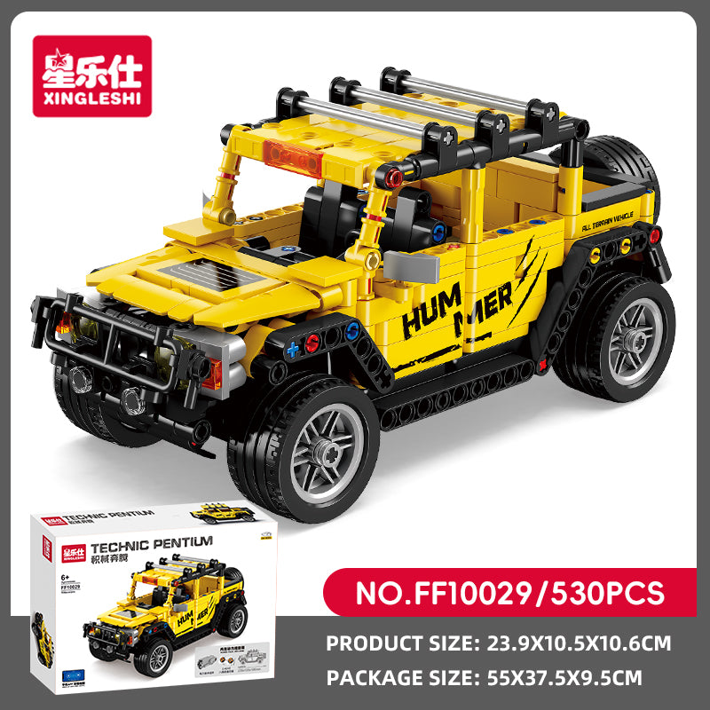 JIESTAR 悍马（两驱） Building Block Set SKU image - FF10029-sku.jpg