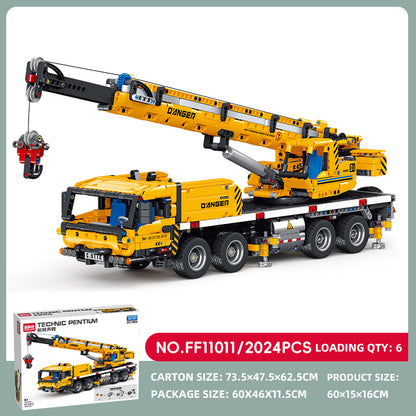 JIESTAR 工程吊车（遥控.蓝牙） Building Block Set SKU image - FF11011-sku.jpg