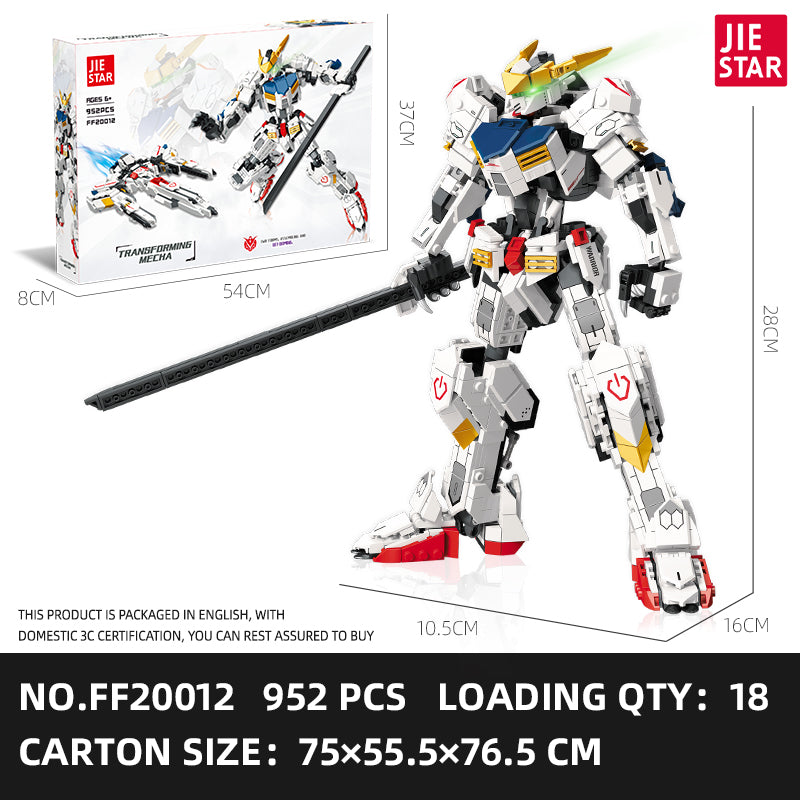 JIESTAR Barbatos. Two Forms Of Assembly And Transformation Building Block Set SKU image - FF20012-sku.jpg