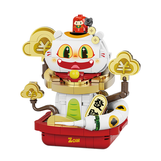 Zoin Fortune Snake Building Block Set - GK304-白底.png