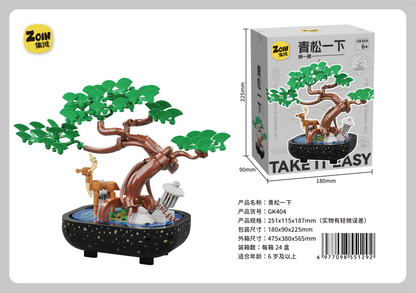 Zoin Pine Bonsai Building Block Set - GK404-2.png