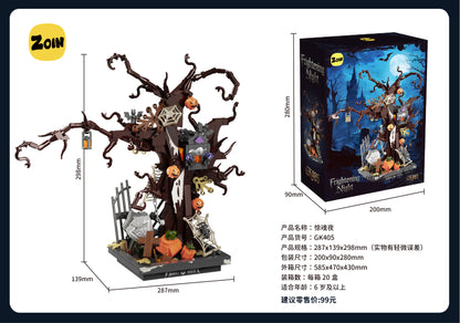 Zoin Spooky Night Botanical Display Building Block Set - GK405-1.jpg