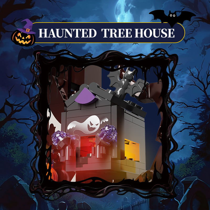 Zoin Spooky Night Botanical Display Building Block Set - GK405-2.jpg