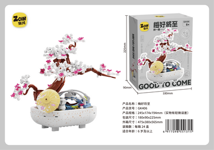 Zoin Plum Blossom Bonsai Building Set