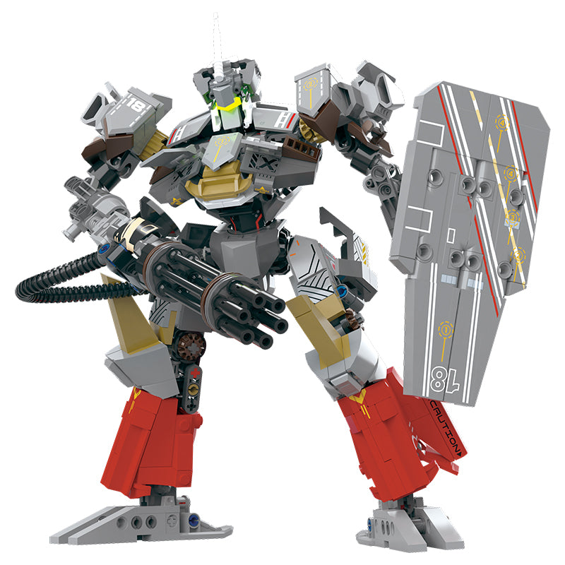 Zoin Cruiser Battle Mecha Building Block Set - GK510-白底-11.jpg