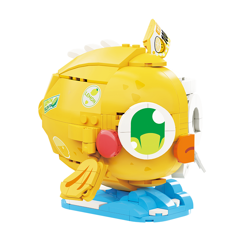 Zoin Lemon Fish Building Block Set - GK604-白底-07.png
