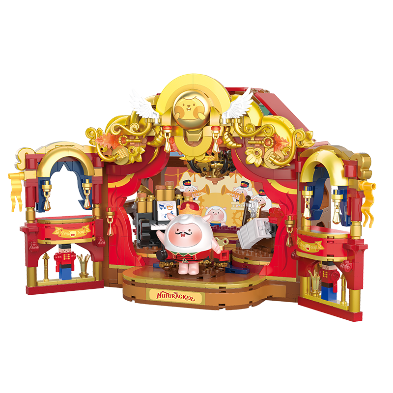 Zoin DongDong Nutcracker Figure Building Block Set - GT110-白底.png