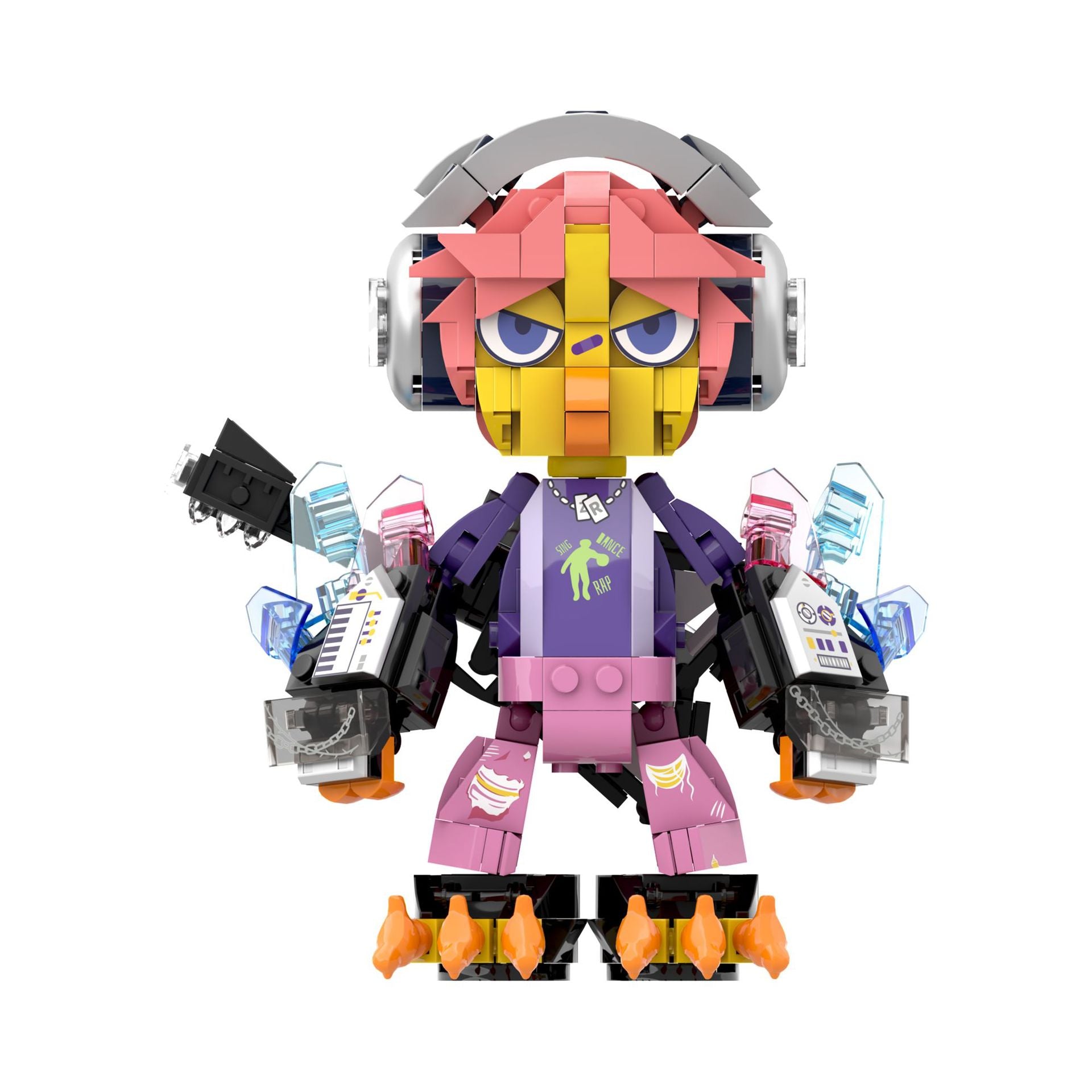 iBlock Zodiac Character 10 Building Set SKU image - IB1001-10__IB1001-10-白底-brick4.jpg