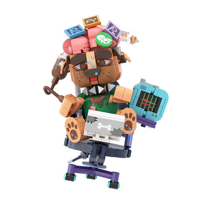 iBlock Zodiac Character 11 Building Set SKU image - IB1001-11__IB1001-11-白底.jpg