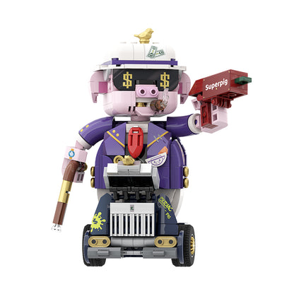 iBlock Zodiac Character 12 Building Set SKU image - IB1001-12__IB1001-12-白底.jpg