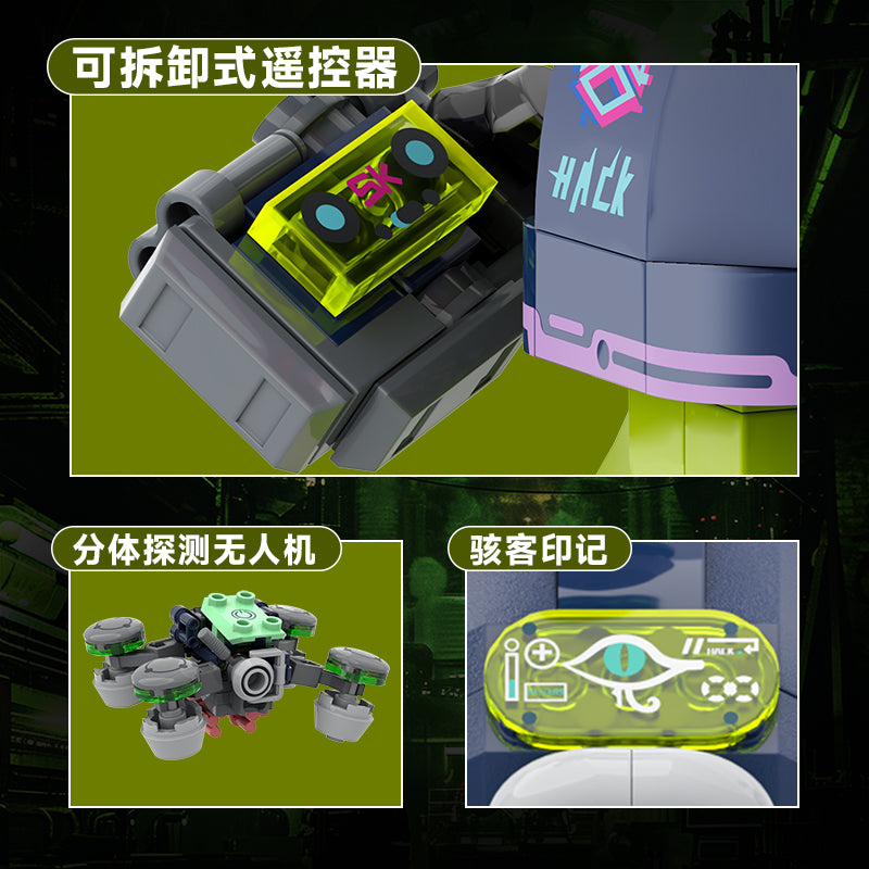 iBlock Zodiac Character 6 Building Set - IB1001-6__IB1001-6-4.jpg