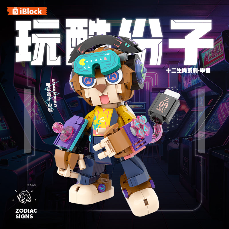 iBlock Zodiac Character 9 Building Set - IB1001-9__IB1001-9-1.jpg