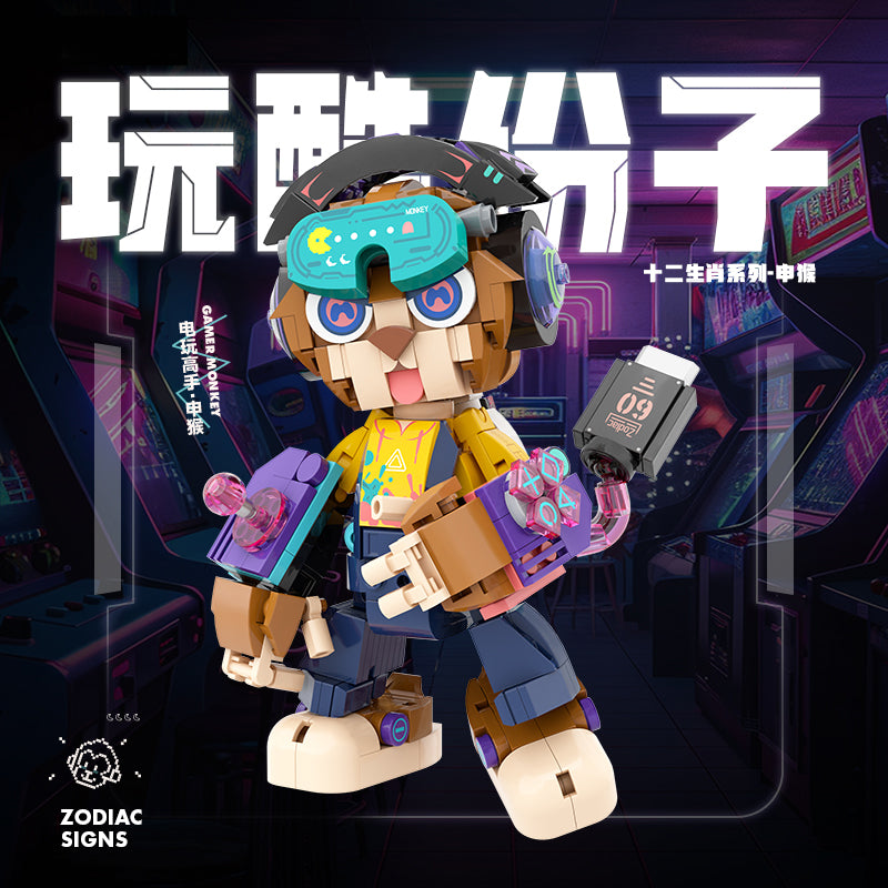 iBlock Zodiac Character 9 Building Set - IB1001-9__IB1001-9-2.jpg