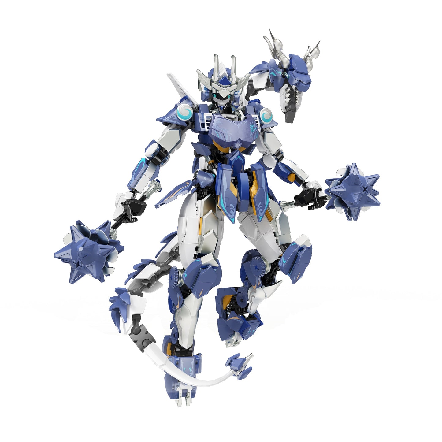iBlock Mythic Ice Dragon Mecha Model Kit SKU image - IB1062__IB1062-sku-upload.jpg