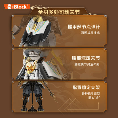 iBlock Mythic Third-Eye Warrior Mecha Model Kit - IB1064__IB1064-4.jpg