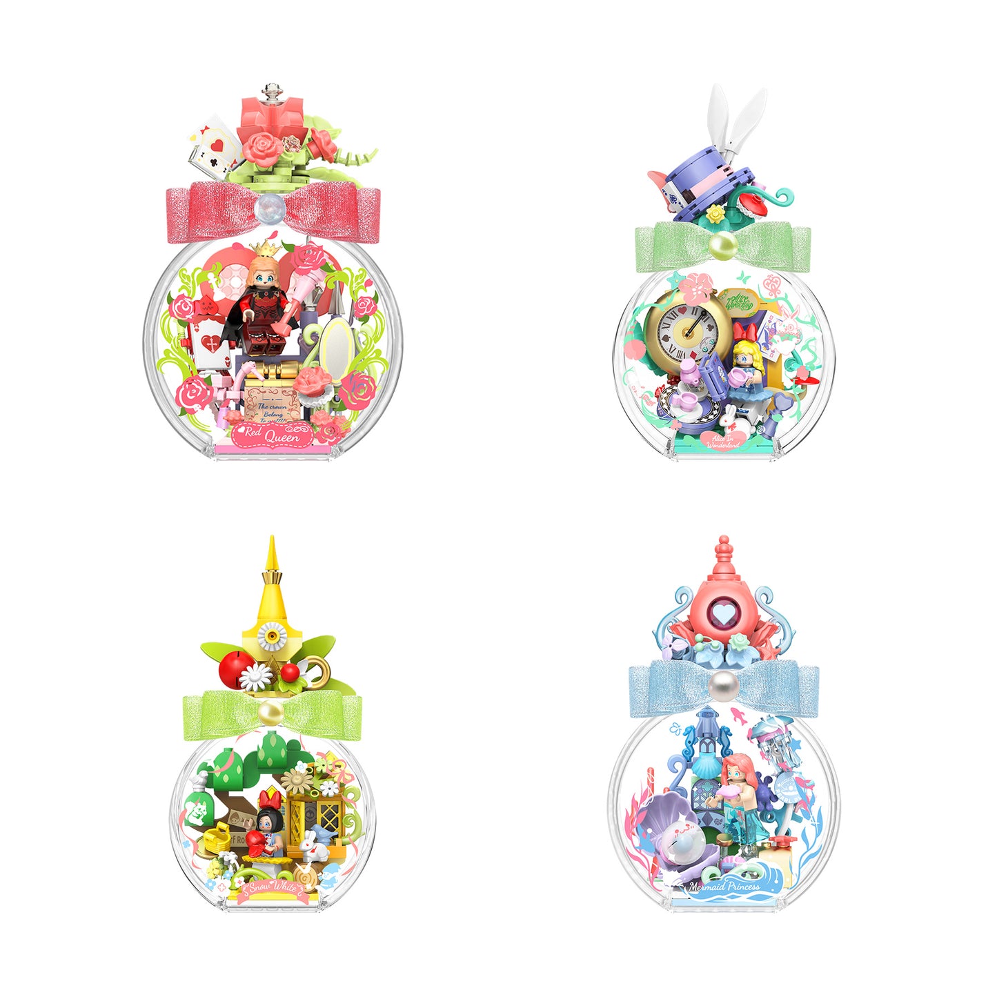 iBlock Bottled Fairy Tale 4-Model Kit