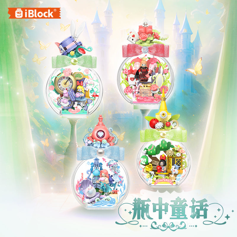 iBlock Bottled Fairy Tale 4-Model Kit - IB1065__IB1065-2.jpg