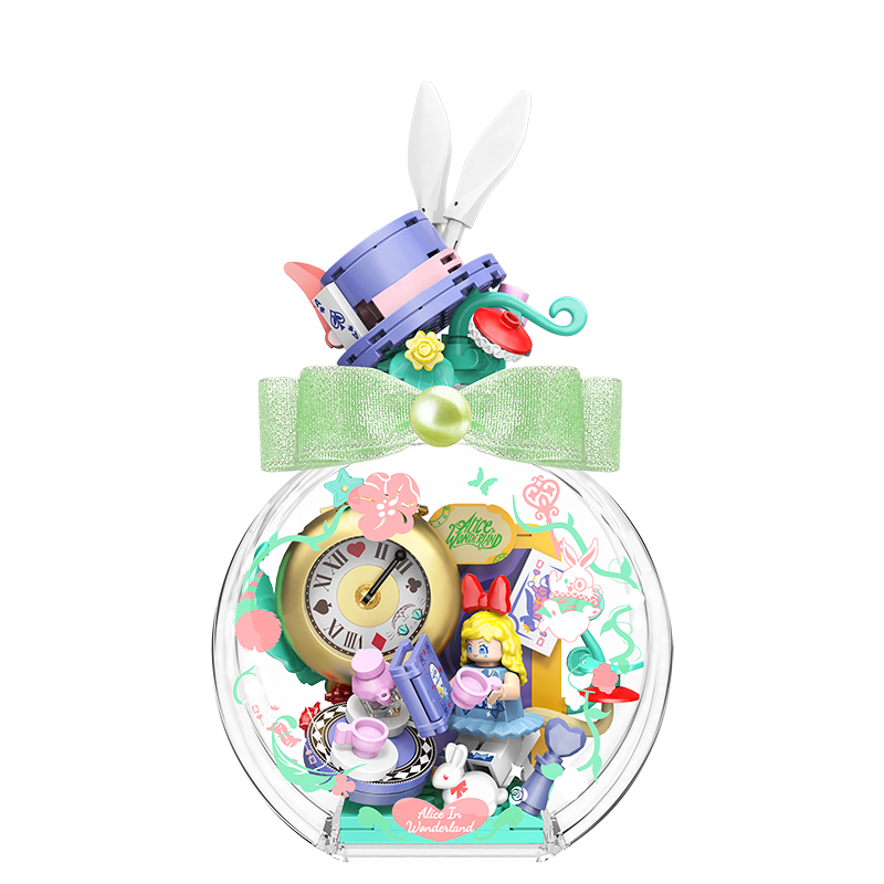 iBlock Bottled Fairy Tale 4-Model Kit SKU image - IB1065__IB1065-sku-03.png