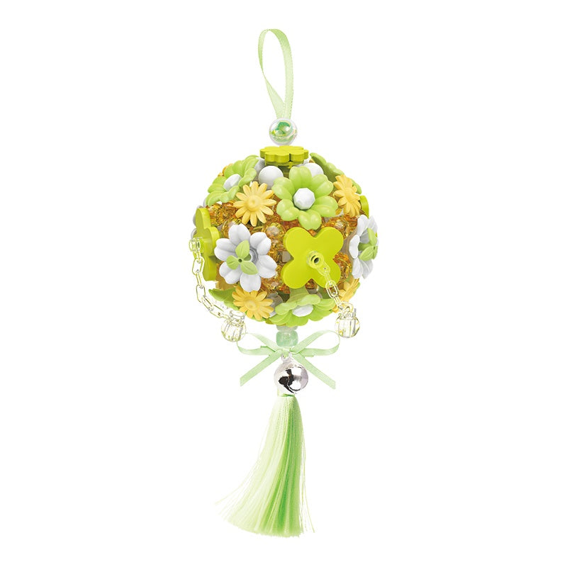 iBlock Flower 6-Model Building Set SKU image - IB1089__IB1089-four-leaf-clover-sku.jpg