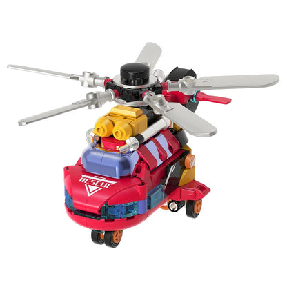 iBlock Rescue Team 4-Model Kit SKU image - IB1101-3__IB1101-3-rescue-aircraft-sku.jpg
