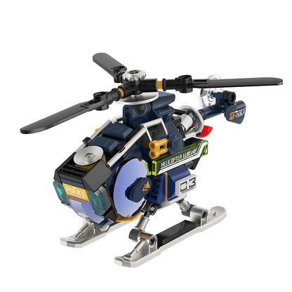 iBlock Rapid Response Team 4-Model Kit SKU image - IB1102-3__IB1102-3-pursuit-aircraft-sku.jpg