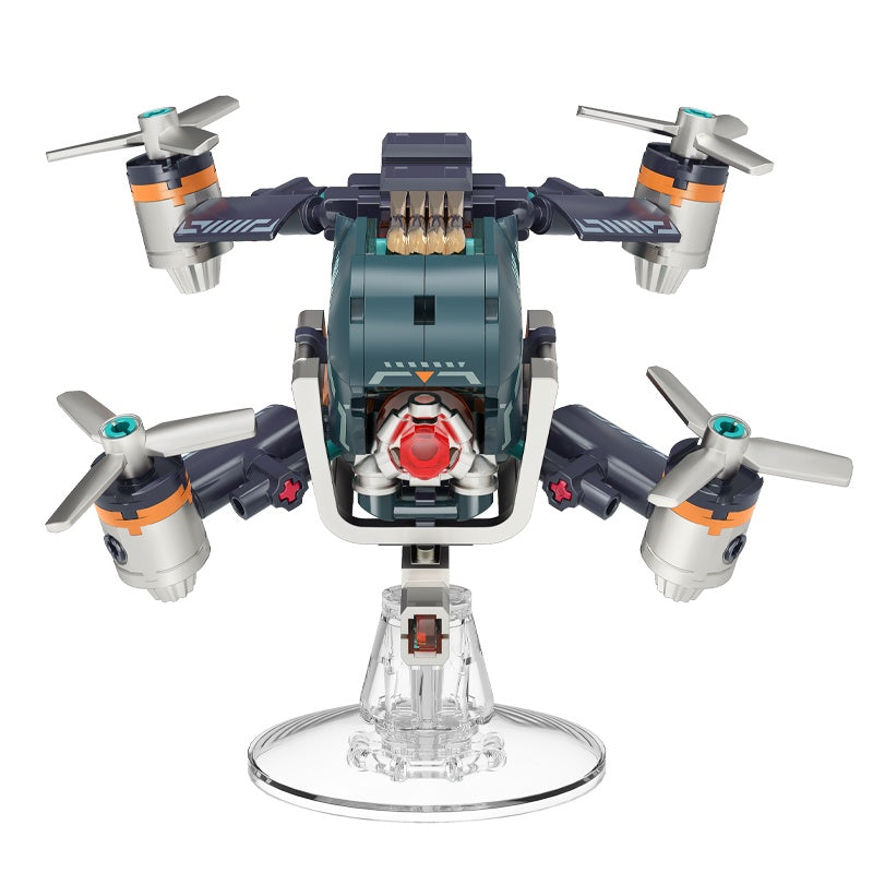 iBlock Special Operations Team 4-Model Kit SKU image - IB1103-4__IB1103-4-drone-sku.jpg