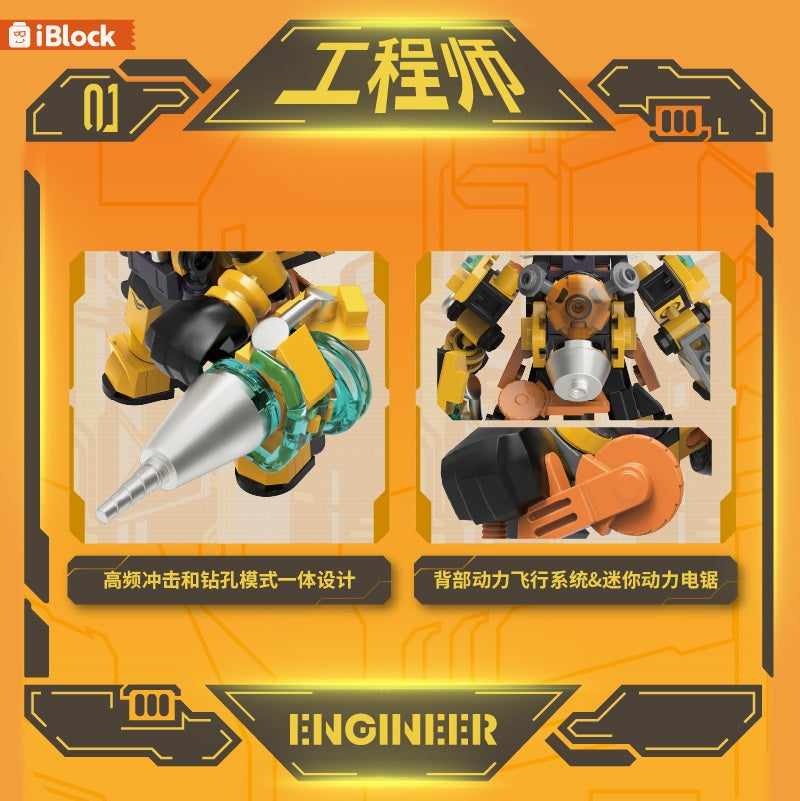 iBlock Construction Team 4-Model Kit - IB1104-1-IB1104-4__main-01.jpg