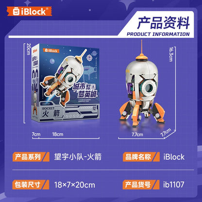 iBlock Space Exploration Team 4-Model Kit - IB1106-IB1109__main-11.jpg