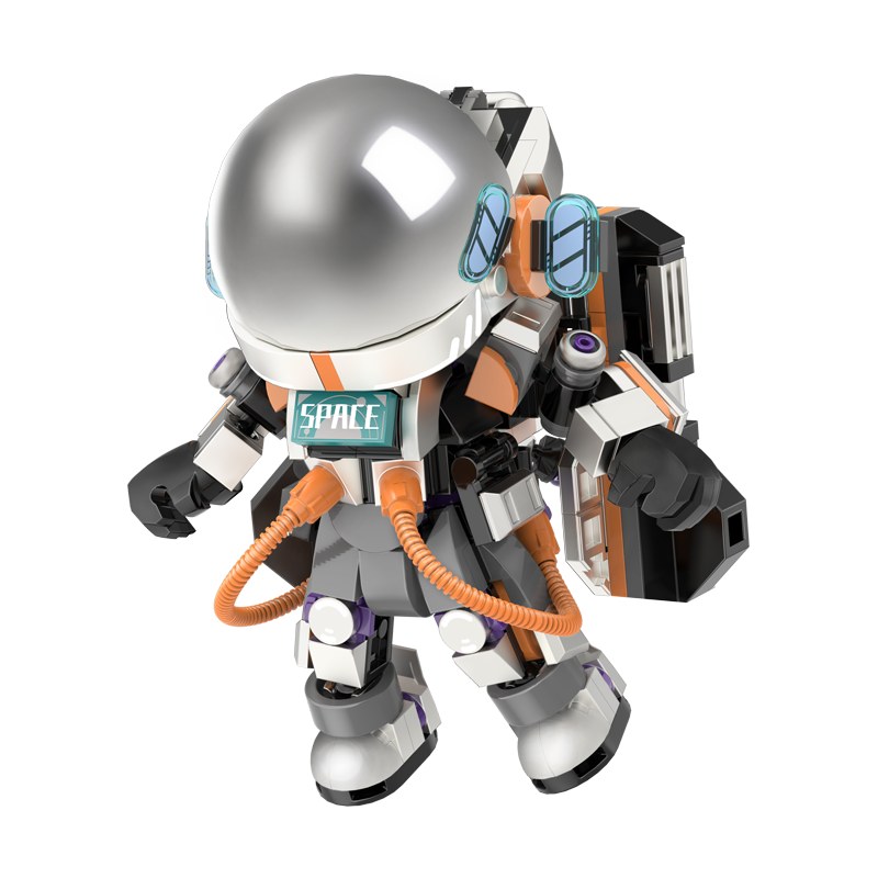 iBlock Space Exploration Team 4-Model Kit SKU image - IB1106__IB1106-宇航员-sku.jpg