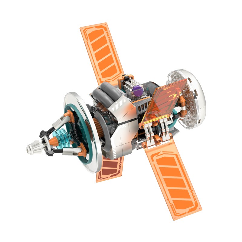 iBlock Space Exploration Team 4-Model Kit SKU image - IB1109__IB1109-卫星-sku.jpg