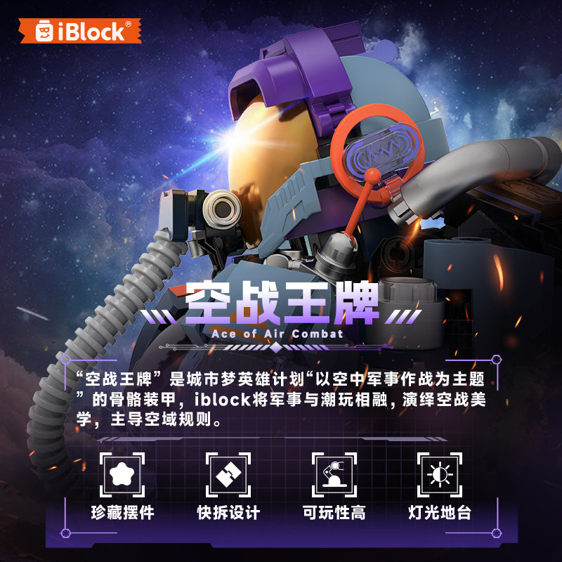 iBlock Air Mission Team Model Kit - IB1110__IB1110-2.jpg