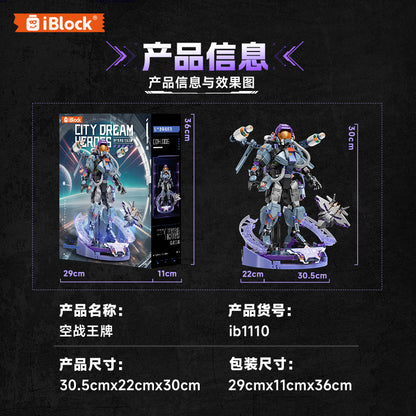 iBlock Air Mission Team Model Kit - IB1110__IB1110-5.jpg