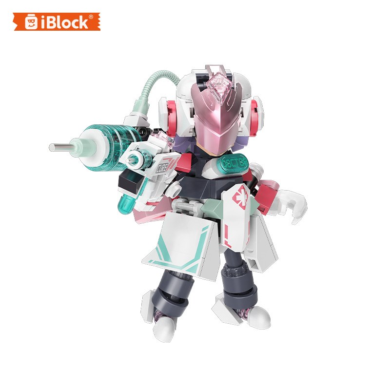 iBlock Medical Care Team 4-Model Kit SKU image - IB1116__IB1116-医护员-sku.jpg
