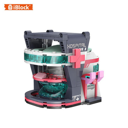 iBlock Medical Care Team 4-Model Kit SKU image - IB1119__IB1119-救护站-sku.jpg