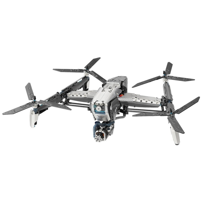iBlock Military Drone Model Kit - IB1207__IB1207-白底-brick4.jpg