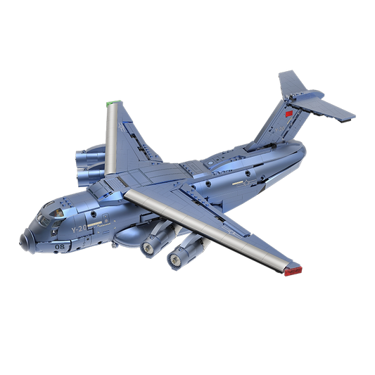 iBlock Military Transport Aircraft Model Kit - IB1210__IB1210-白底-brick4.png