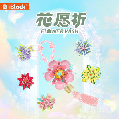 iBlock Floral Wish 6-Model Building Set - IB1401-1__IB1401-1-1-upload.jpg