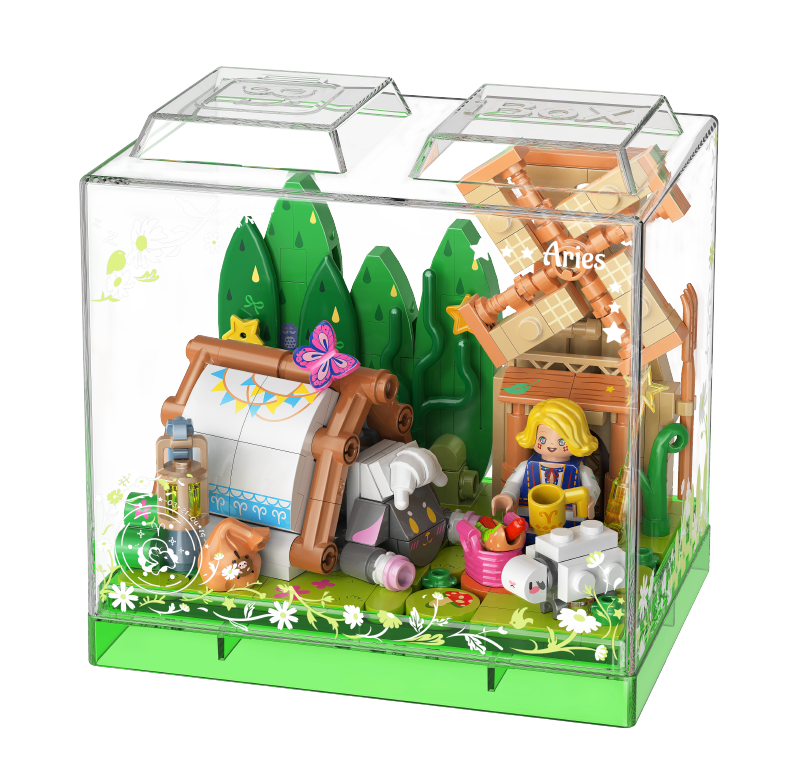 iBlock Zodiac Star Box 12-Model Kit SKU image - IB2001-10__IB2001-10-白底.png