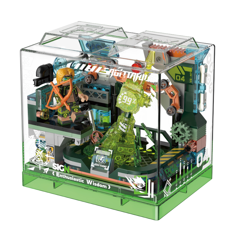 iBlock Zodiac Star Box 12-Model Kit SKU image - IB2001-4__IB2001-4-白底.png