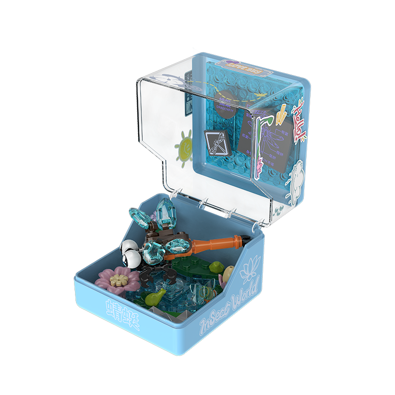 iBlock Display Set Building Toy Set SKU image - IB2202-4__IB2202-4-白底.png
