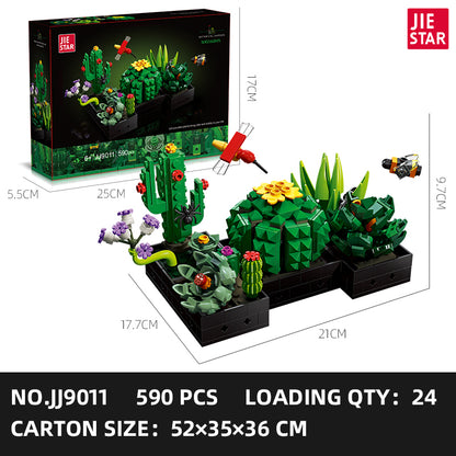 JIESTAR Premium Model. Potted Series Building Block Set SKU image - JJ9011-sku.jpg