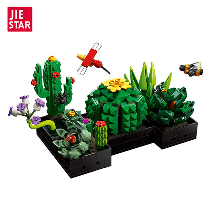 JIESTAR Premium Model. Potted Series Building Block Set - JJ9011-白底.jpg