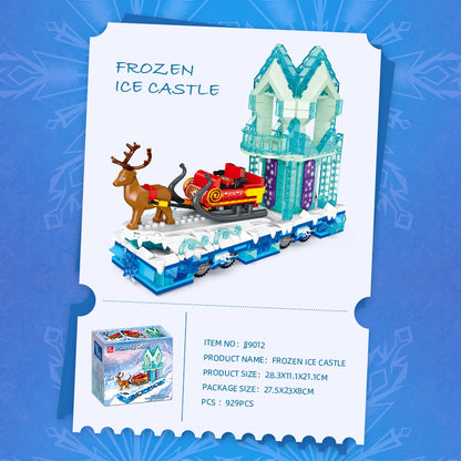 JIESTAR Ice And Snow Deer Cart Building Block Set - JJ9012-2.jpg