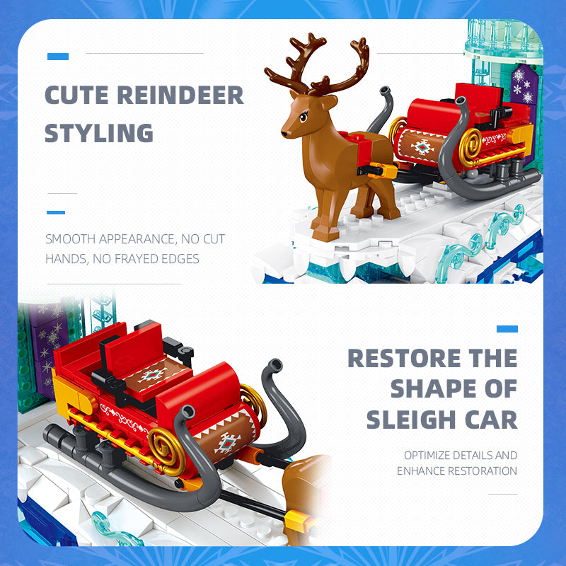 JIESTAR Ice And Snow Deer Cart Building Block Set - JJ9012-3.jpg