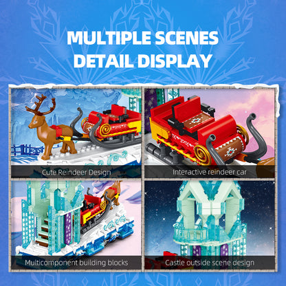 JIESTAR Ice And Snow Deer Cart Building Block Set - JJ9012-4.jpg