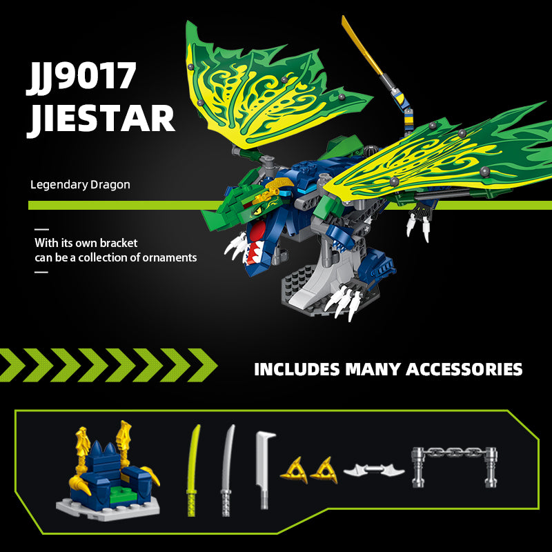 JIESTAR Hand-Cranked Ninja Dragon. Lloyd'S Legendary Magic Building Block Set - JJ9017-2.jpg